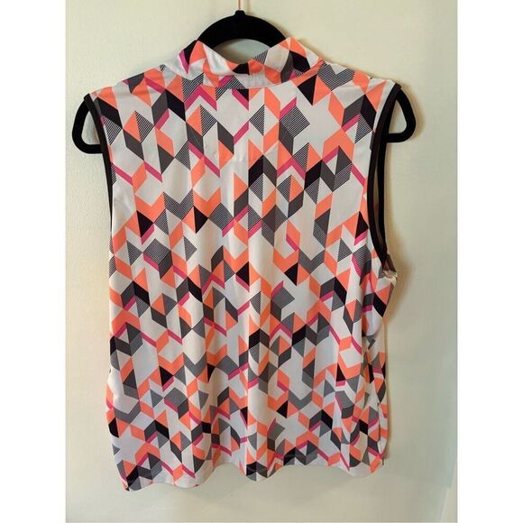 Tail Sleeveless Polo Shirt - Picture 3 of 3